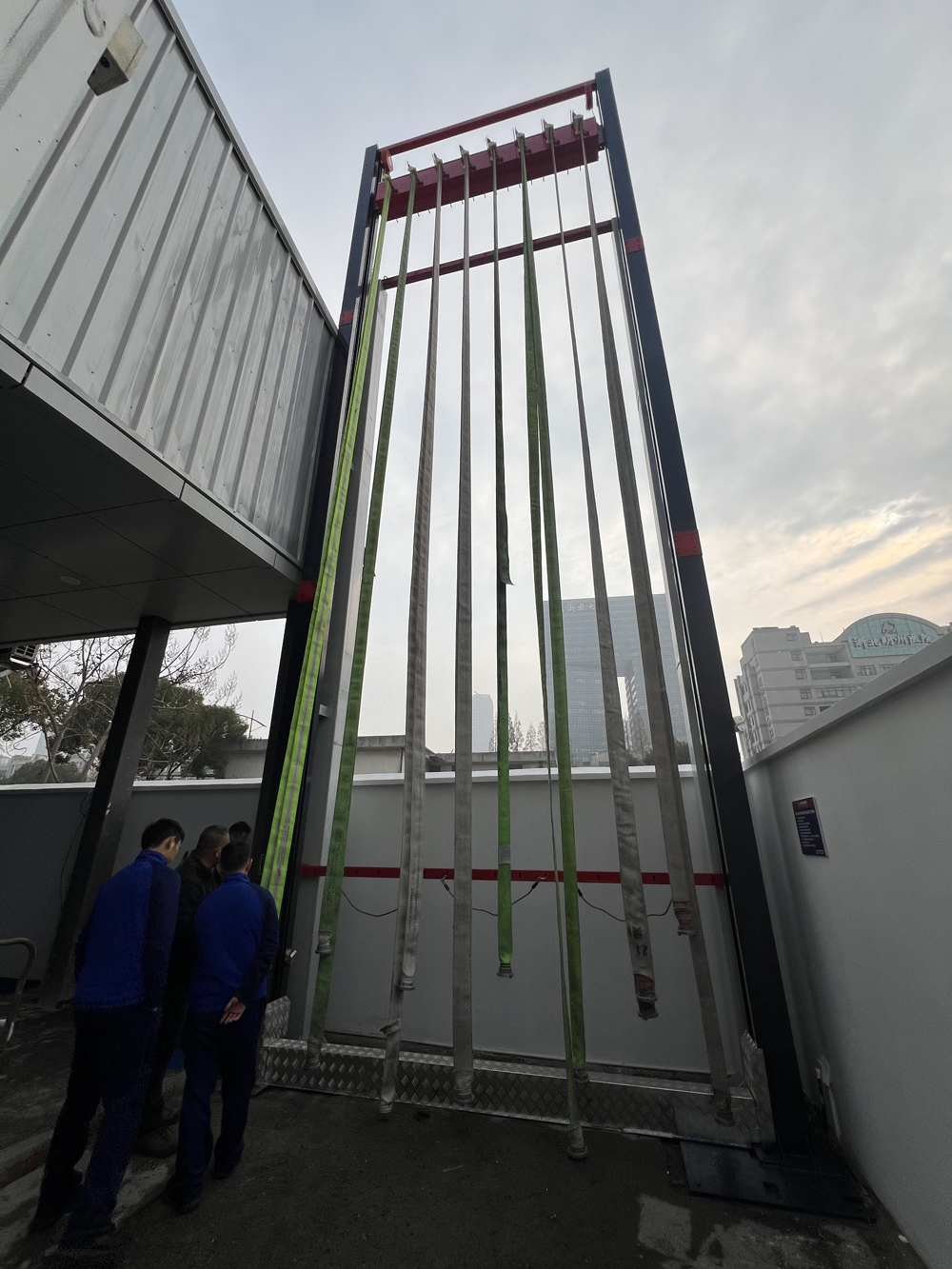 消防水带自动晾晒收卷机